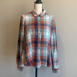 Quicksilver Plaid Long Sleeve